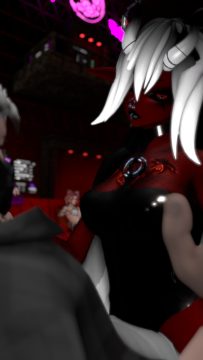 TurtleQueen13 - Official Dancer at Club Tsuki Event - Succubus/Incubus Theme