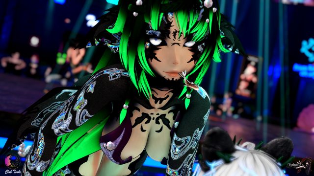 Tplinky - Official Dancer at Club Tsuki Event - Ocean Theme
