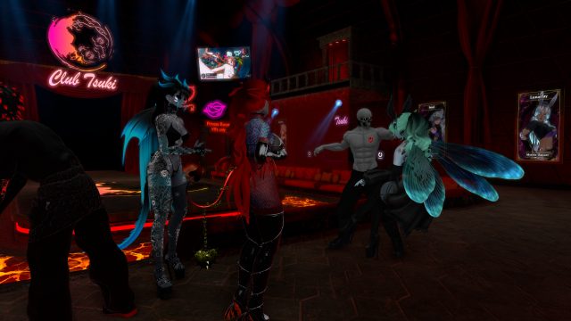 Random Moments at Club Tsuki Event - Succubus/Incubus Theme