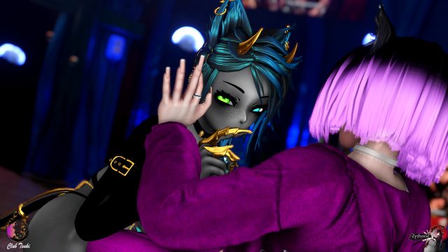 Liuokin - Elite Dancer at Club Tsuki Event - Ocean Theme
