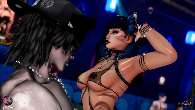 KimLou - Guest Dancer at Club Tsuki Event - Ocean Theme