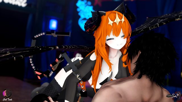 Kitty Gemma - New Dancer at Club Tsuki Event - Ocean Theme