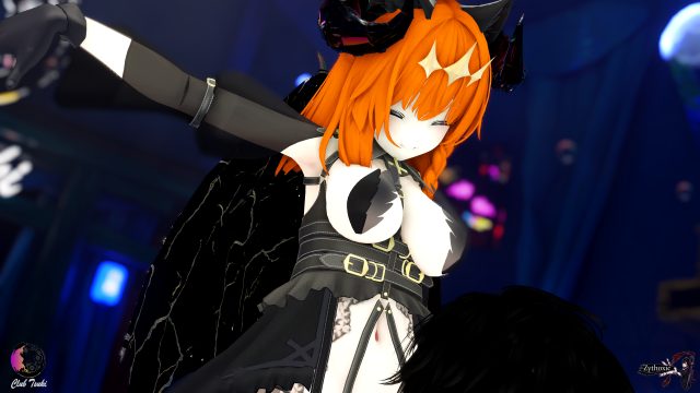 Kitty Gemma - New Dancer at Club Tsuki Event - Ocean Theme