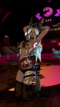 Lunarfay - Mythic Dancer at Club Tsuki Event