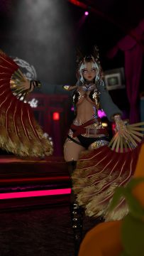 Lunarfay - Mythic Dancer at Club Tsuki Event