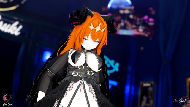 Kitty Gemma - New Dancer at Club Tsuki Event - Ocean Theme