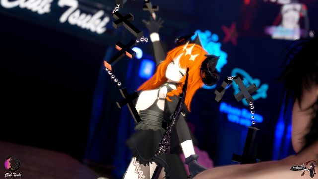 Kitty Gemma - New Dancer at Club Tsuki Event - Ocean Theme