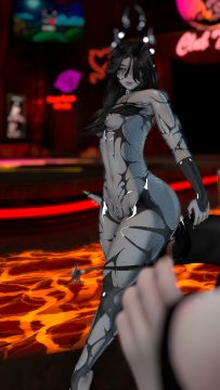 Sorima - Dance Captain at Club Tsuki Event - Succubus/Incubus Theme