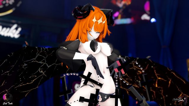 Kitty Gemma - New Dancer at Club Tsuki Event - Ocean Theme