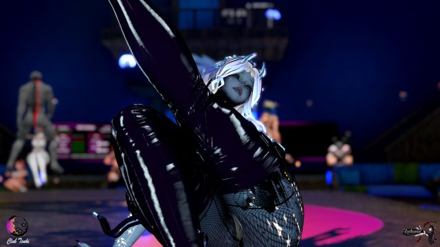 Lunarfay - Mythic Dancer at Club Tsuki Event - Ocean Theme