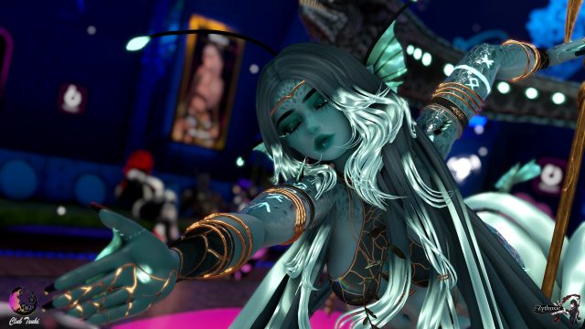 Sunflower - Guest Dancer at Club Tsuki Event - Ocean Theme