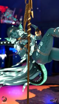 Sunflower - Guest Dancer at Club Tsuki Event - Ocean Theme