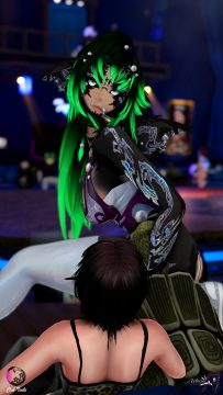 Tplinky - Official Dancer at Club Tsuki Event - Ocean Theme