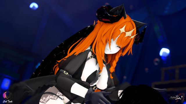 Kitty Gemma - New Dancer at Club Tsuki Event - Ocean Theme