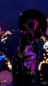 Liuokin - Elite Dancer at Club Tsuki Event - Ocean Theme
