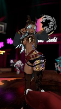 Lunarfay - Mythic Dancer at Club Tsuki Event