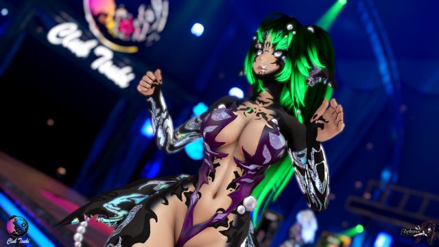 Tplinky - Official Dancer at Club Tsuki Event - Ocean Theme