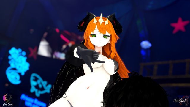 Kitty Gemma - New Dancer at Club Tsuki Event - Ocean Theme