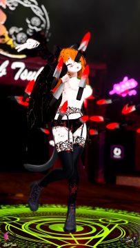Kitty Gemma - New Dancer at Club Tsuki Event