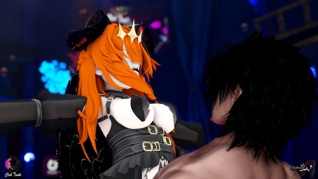 Kitty Gemma - New Dancer at Club Tsuki Event - Ocean Theme