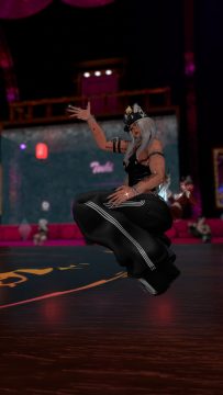 Ankou - Official Dancer at Club Tsuki Event