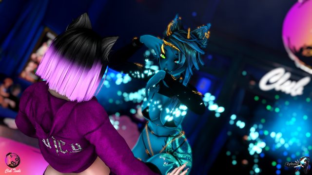 Liuokin - Elite Dancer at Club Tsuki Event - Ocean Theme