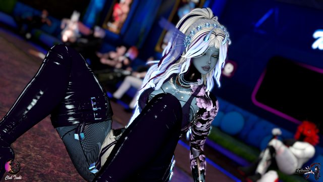 Lunarfay - Mythic Dancer at Club Tsuki Event - Ocean Theme