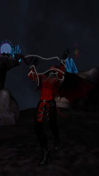 TurtleQueen13 - Official Dancer at Club Tsuki Event - Succubus/Incubus Theme