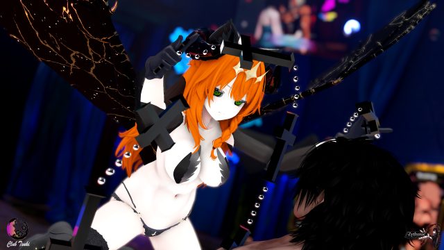 Kitty Gemma - New Dancer at Club Tsuki Event - Ocean Theme