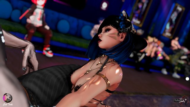 KimLou - Guest Dancer at Club Tsuki Event - Ocean Theme