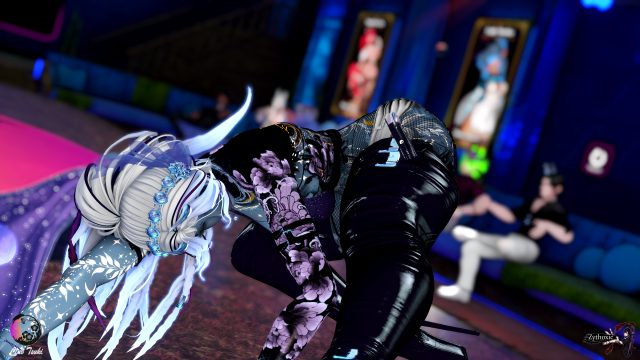 Lunarfay - Mythic Dancer at Club Tsuki Event - Ocean Theme