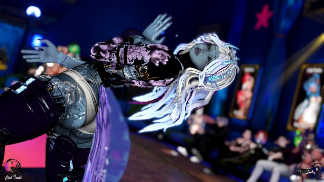 Lunarfay - Mythic Dancer at Club Tsuki Event - Ocean Theme