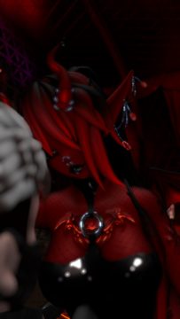 TurtleQueen13 - Official Dancer at Club Tsuki Event - Succubus/Incubus Theme