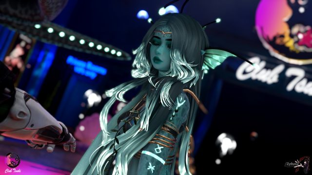 Sunflower - Guest Dancer at Club Tsuki Event - Ocean Theme