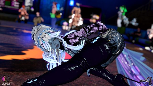 Lunarfay - Mythic Dancer at Club Tsuki Event - Ocean Theme