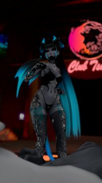Soul - Dance Captain at Club Tsuki Event - Succubus/Incubus Theme