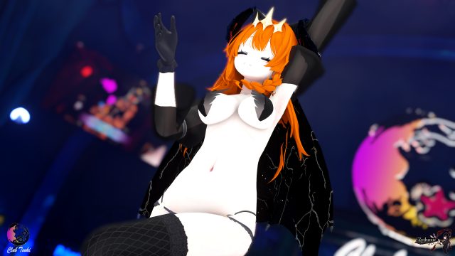 Kitty Gemma - New Dancer at Club Tsuki Event - Ocean Theme