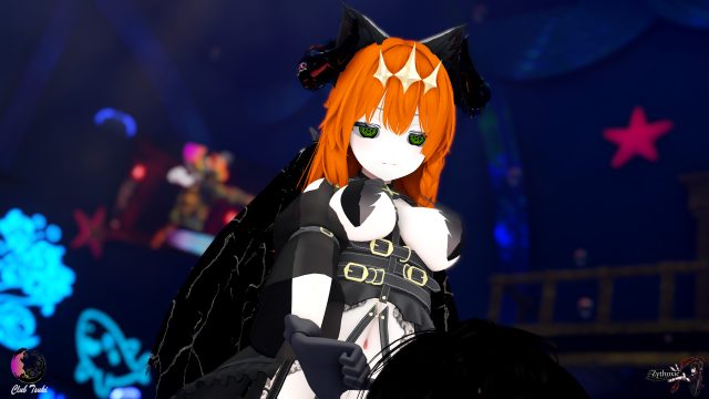 Kitty Gemma - New Dancer at Club Tsuki Event - Ocean Theme