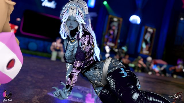 Lunarfay - Mythic Dancer at Club Tsuki Event - Ocean Theme