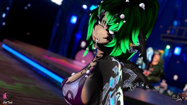 Tplinky - Official Dancer at Club Tsuki Event - Ocean Theme
