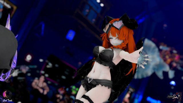 Kitty Gemma - New Dancer at Club Tsuki Event - Ocean Theme