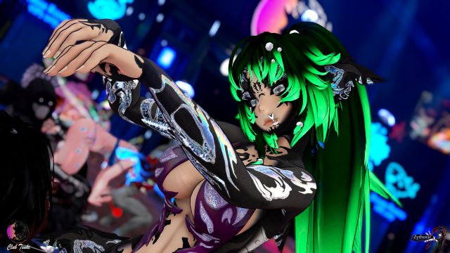 Tplinky - Official Dancer at Club Tsuki Event - Ocean Theme