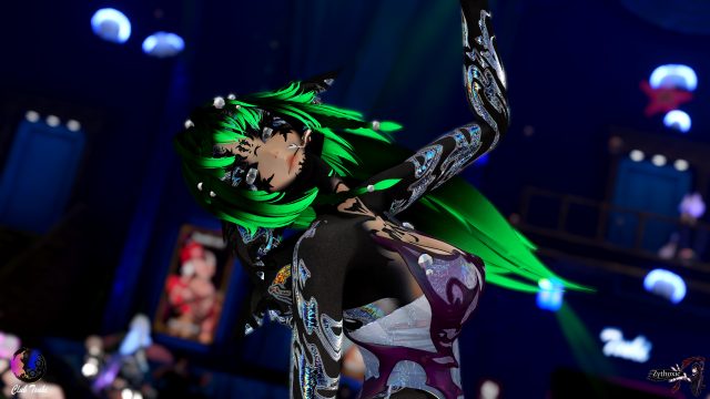 Tplinky - Official Dancer at Club Tsuki Event - Ocean Theme