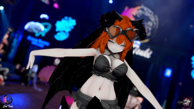 Kitty Gemma - New Dancer at Club Tsuki Event - Ocean Theme