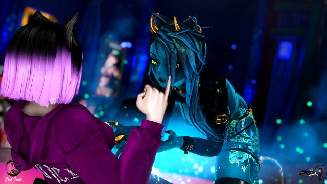 Liuokin - Elite Dancer at Club Tsuki Event - Ocean Theme