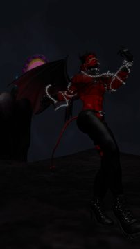 TurtleQueen13 - Official Dancer at Club Tsuki Event - Succubus/Incubus Theme