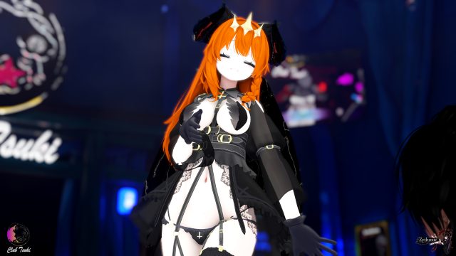 Kitty Gemma - New Dancer at Club Tsuki Event - Ocean Theme