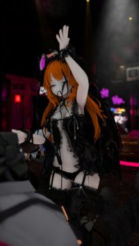 Kitty Gemma - New Dancer at Club Tsuki Event