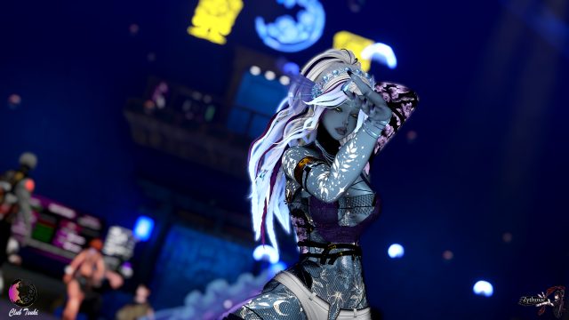 Lunarfay - Mythic Dancer at Club Tsuki Event - Ocean Theme
