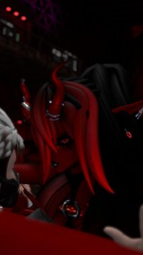 TurtleQueen13 - Official Dancer at Club Tsuki Event - Succubus/Incubus Theme